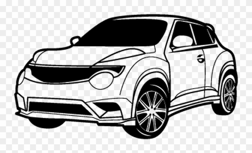 Nissan Juke Silhouette Clipart