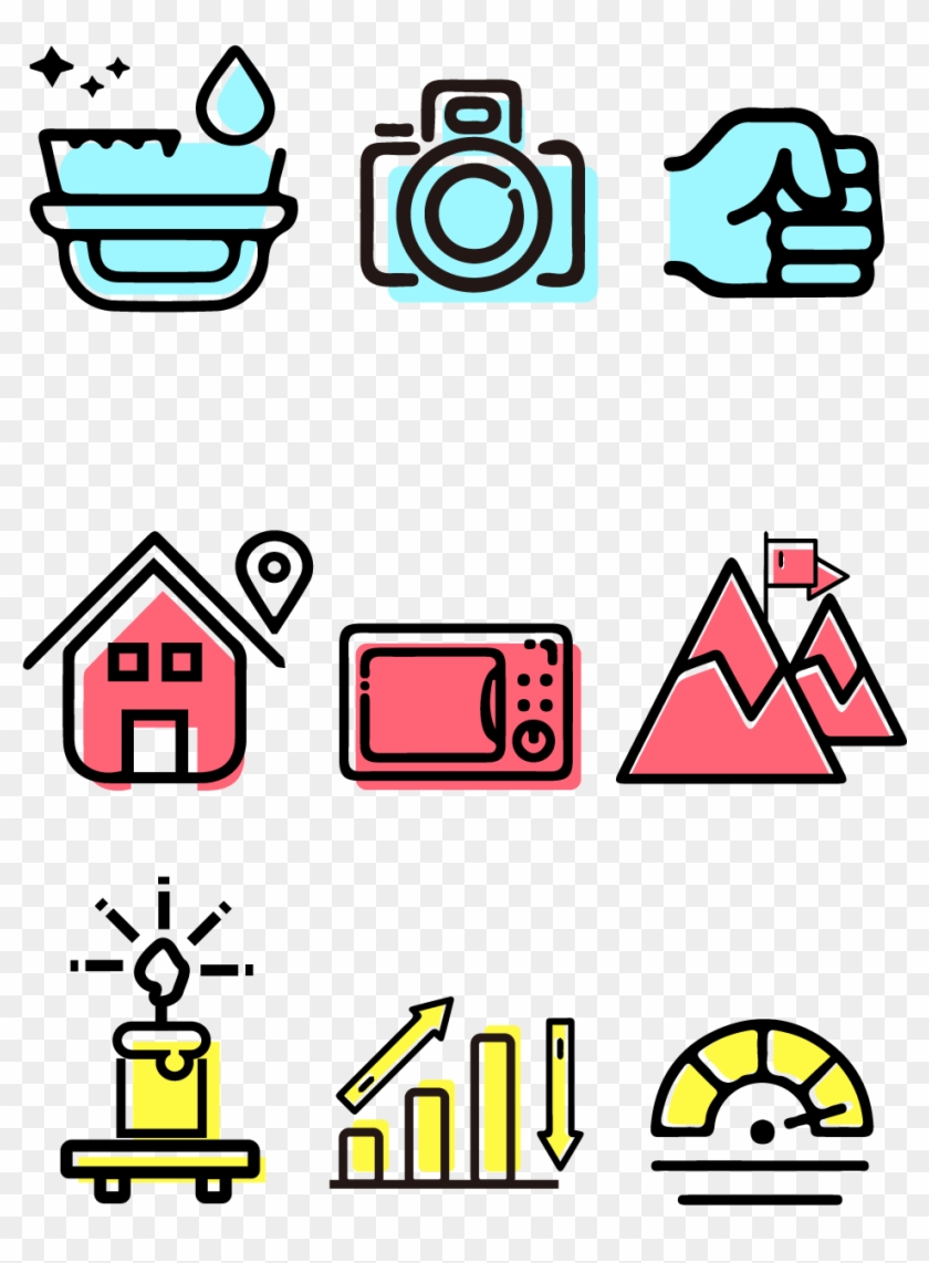 Meb Color Cute Family Icon Png And Vector Image - Icon Clipart