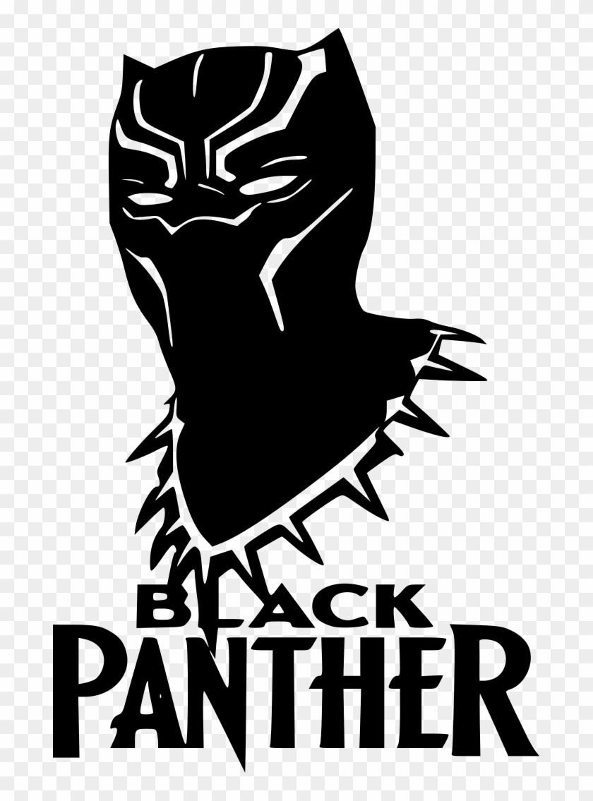 Black Panther - Black Panther Silhouette Clipart
