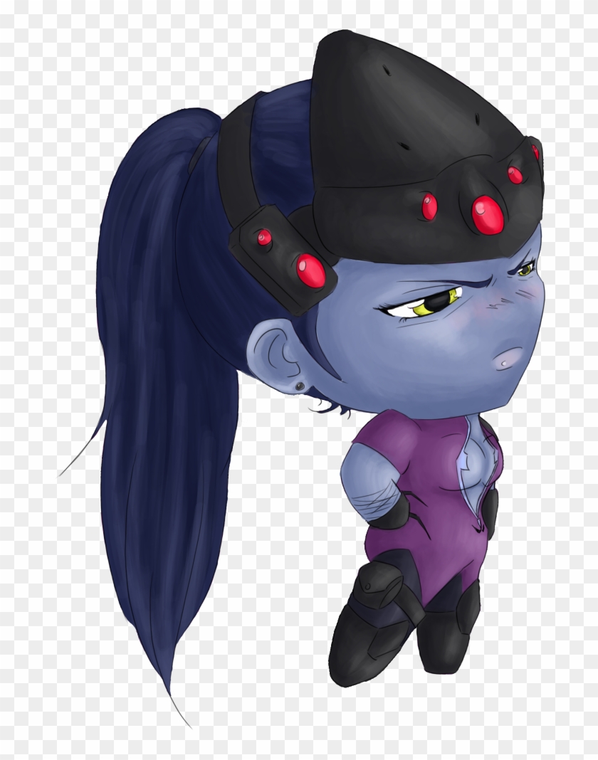 #chibi #drawing #overwatch #widowmaker #fanart #cutepic - Cartoon Clipart #2950435