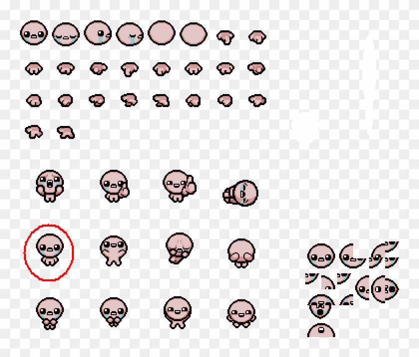 Httpi Imgur Comqjfmefm Png Derp Face Meme Png - Isaac Sprite Sheet Clipart