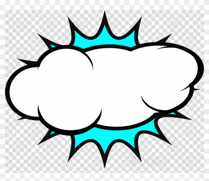 Mushroom Cloud Clipart Speech Balloon - Clip Art - Png Download