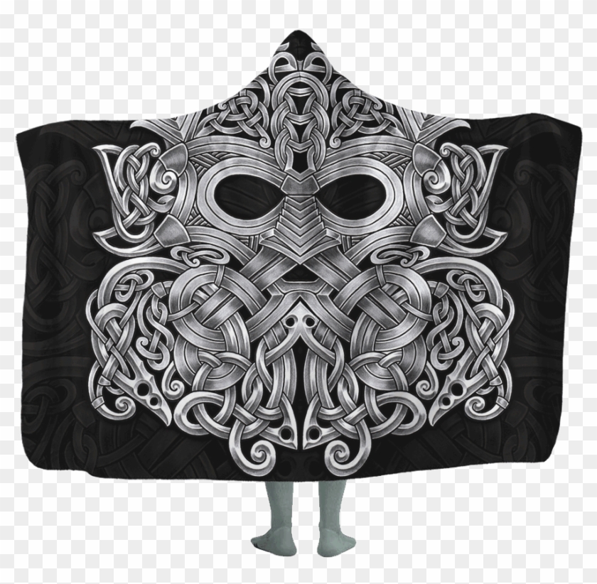 Mjölnir Hooded Blanket - Leather Clipart