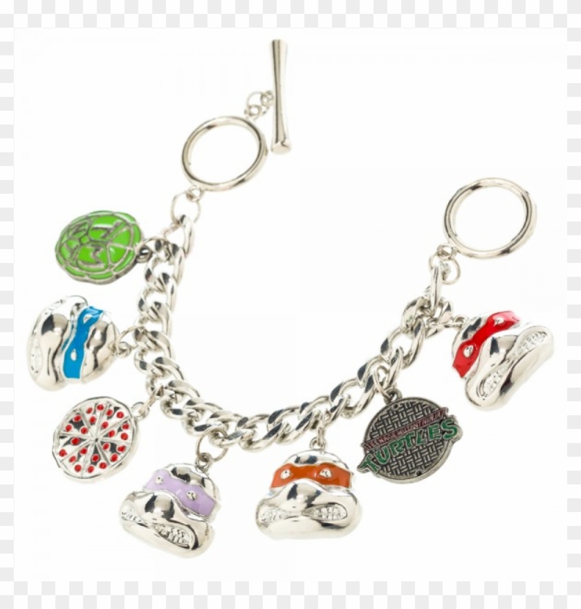 Teenage Mutant Ninja Turtles Charm Bracelet - Chain Clipart