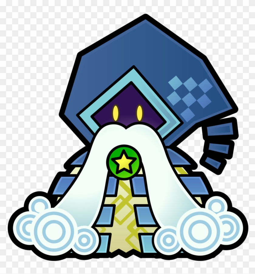 Merlon Paper Mario Clipart