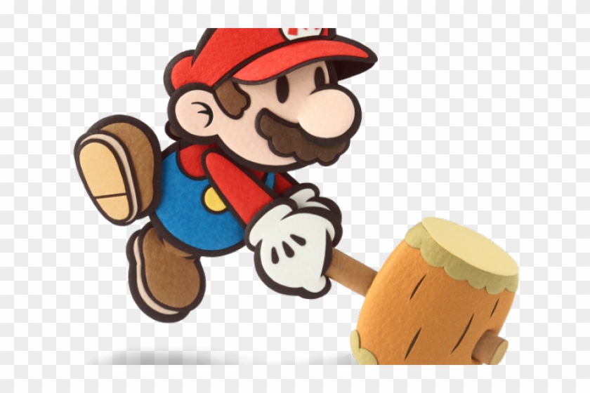 Super Mario Clipart Paper Mario - Paper Mario Sticker Star Artwork - Png Download