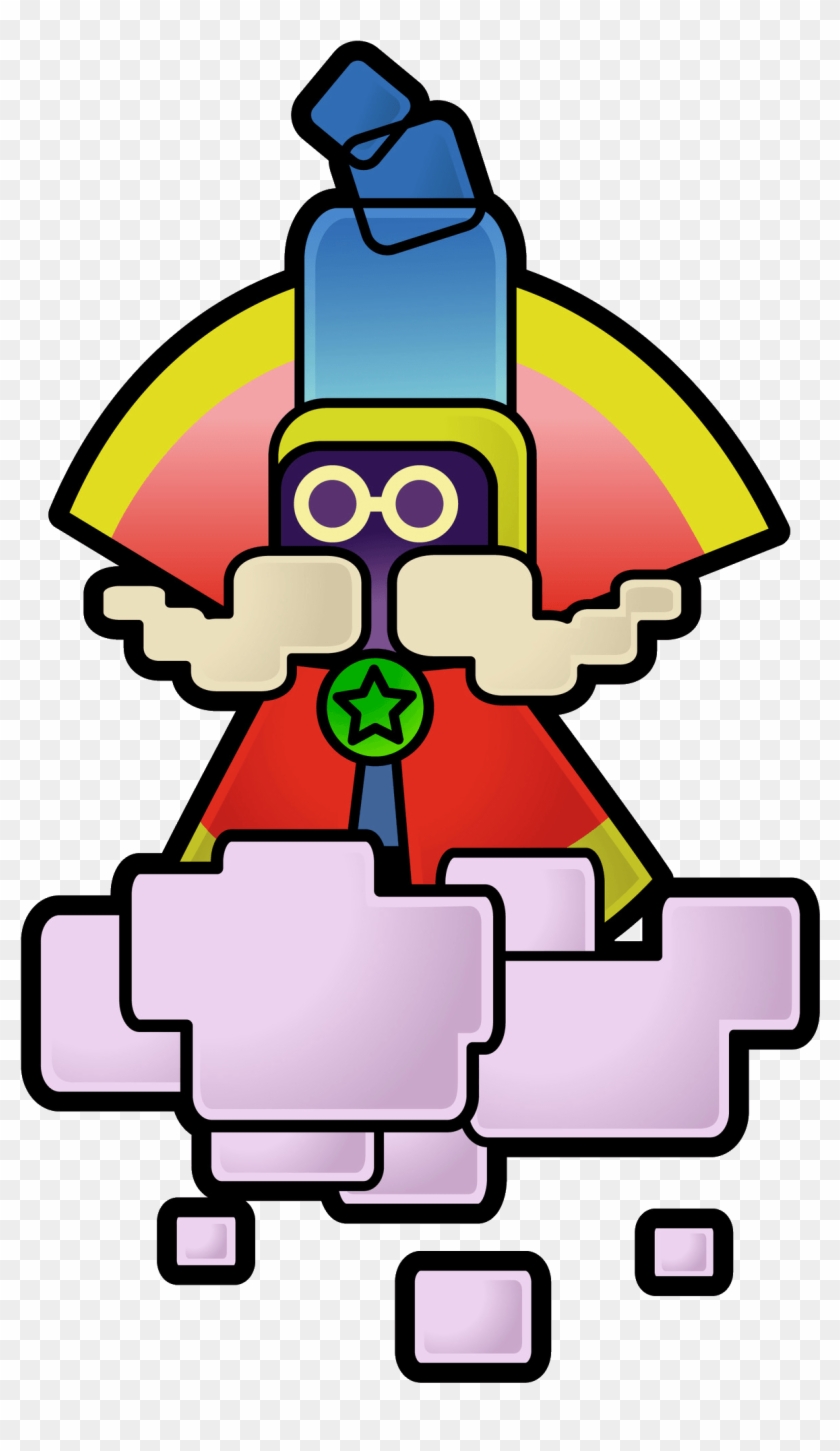 Cloud Guypaper Mario Cloud Guy - Super Paper Mario Characters Clipart #2951590