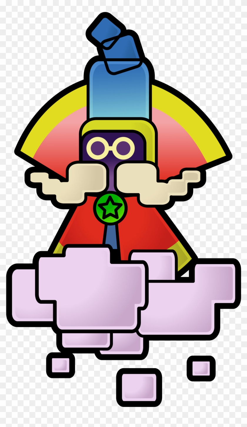 Cloud Guypaper Mario Cloud Guy - Super Paper Mario Characters Clipart