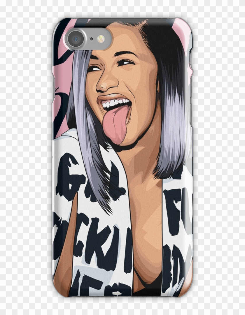 Cardi B Iphone 7 Snap Case - Cardi B Hair Color Clipart