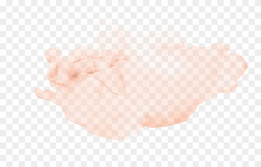 Watercolor Water Color Png Peach Clipart Pikpng
