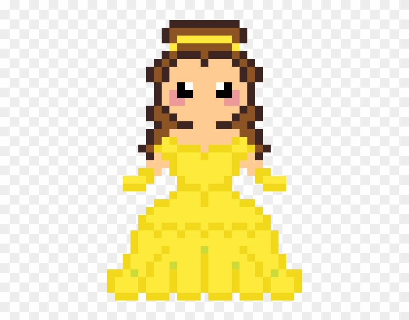 Belle - Aquabeads Motiv Vorlagen Zum Ausdrucken Clipart