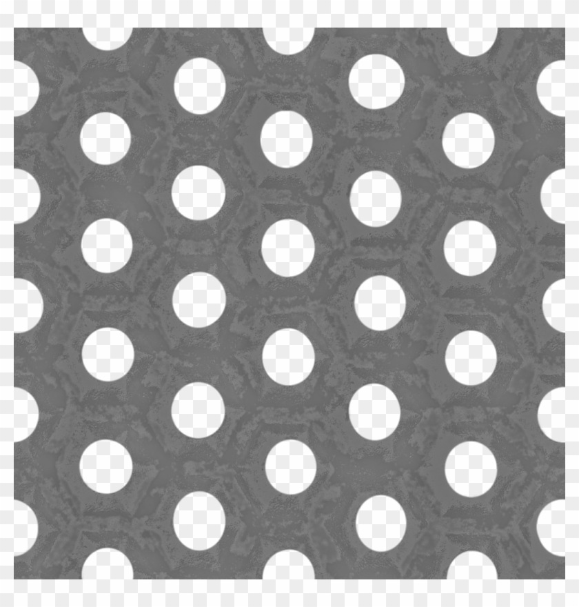 Metal Texture Png - Polka Dot Clipart #2951963