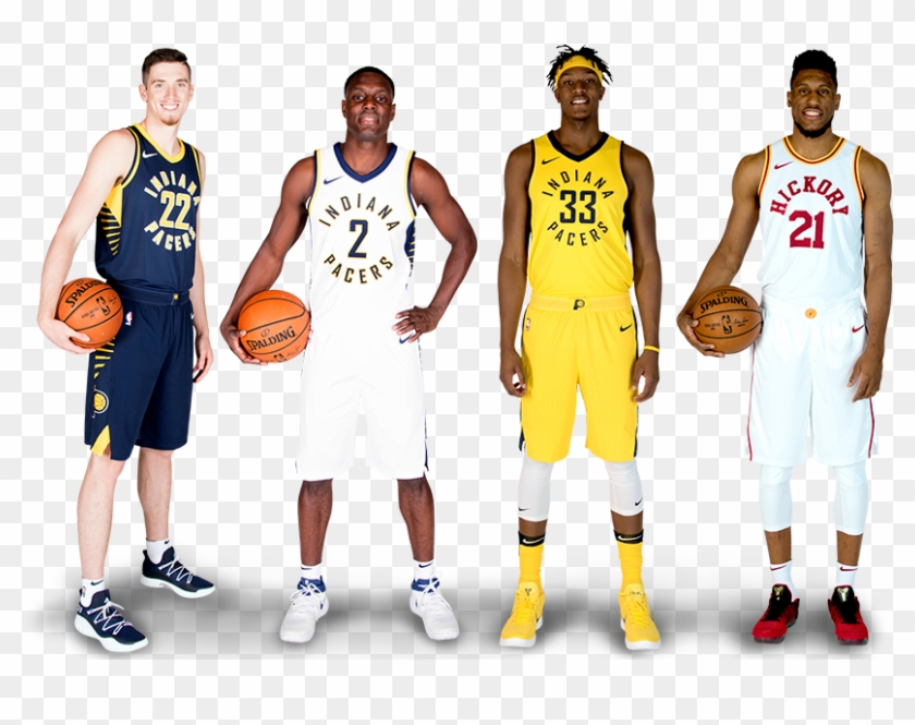 2017-18 Season Jerseys - Basketball Players In Uniform Clipart