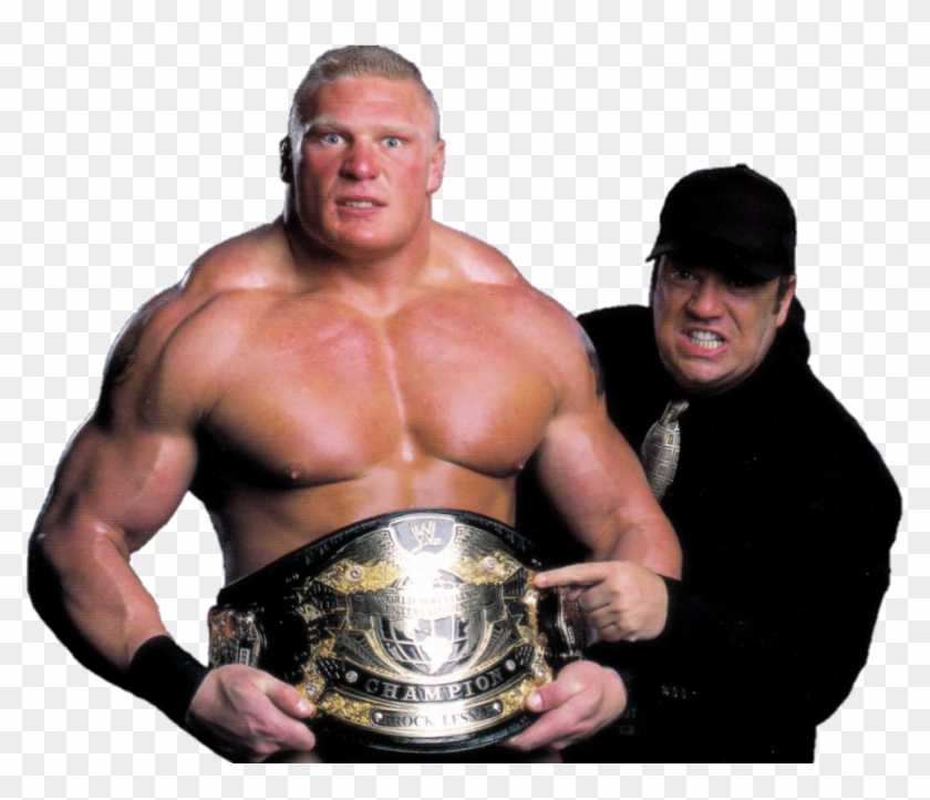 Brock Lesnar & Paul Heyman - Brock Lesnar And Paul Heyman 2002 Clipart