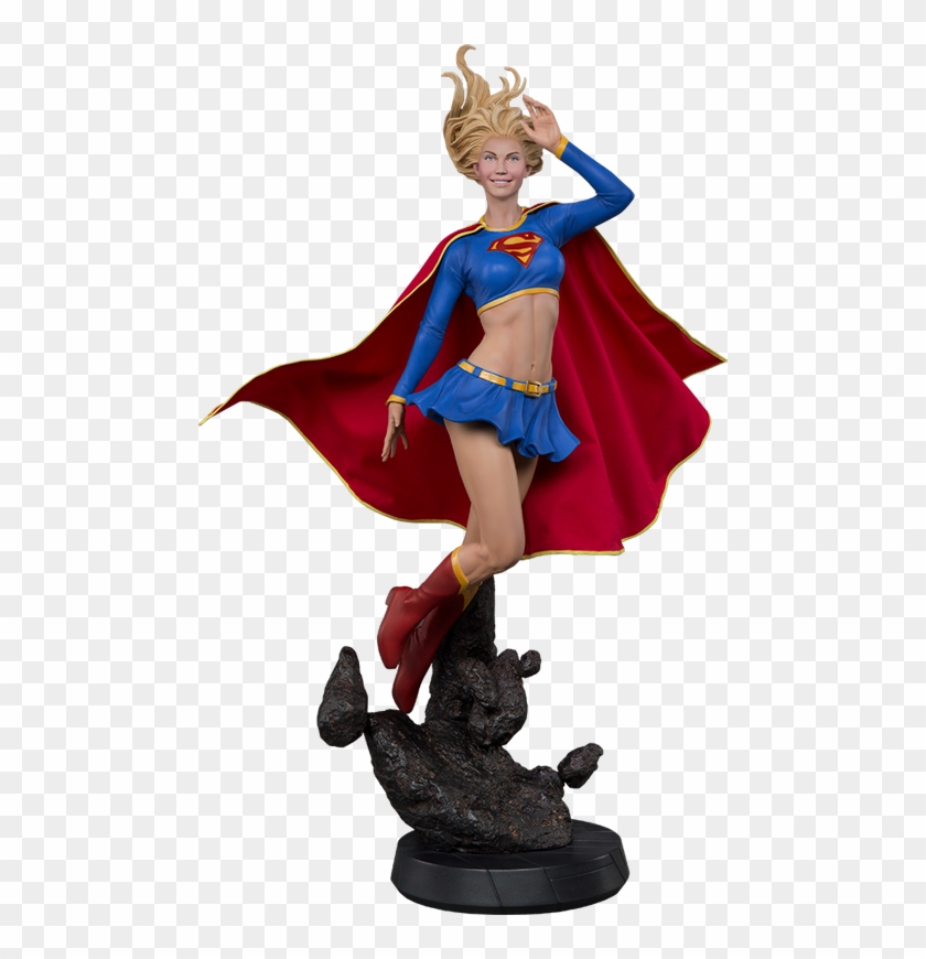 Supergirl - Supergirl Statue Png Clipart #2953575