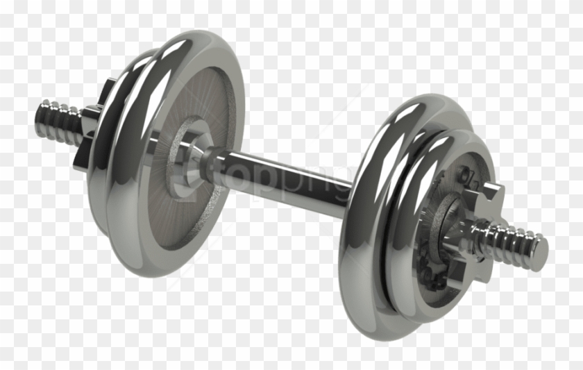Free Png Dumbbell - Dumbbell Png Clipart #2953624