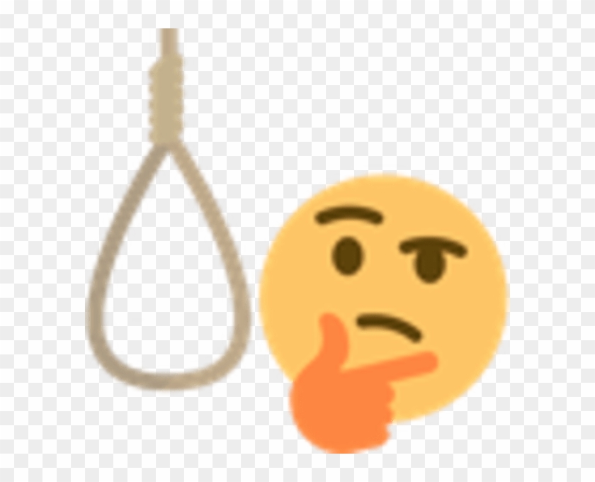 Awesome Thinking Emoji Meme Face Transparent Inspiration - Emoji Suicide Clipart #2953848