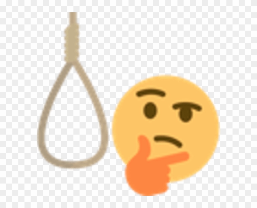 Awesome Thinking Emoji Meme Face Transparent Inspiration - Emoji Suicide Clipart