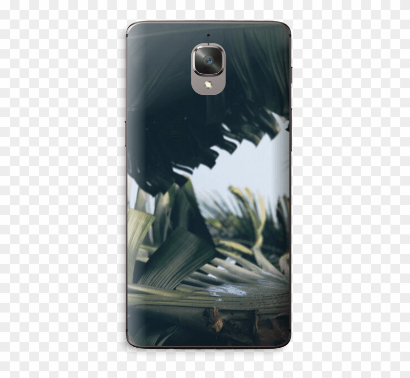 Tropical Leaves Skin Oneplus - Smartphone Clipart
