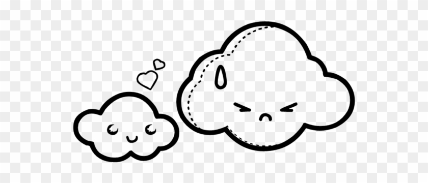 Cloud Doodle Png - Cute Drawing Ideas Easy Clipart #2954250
