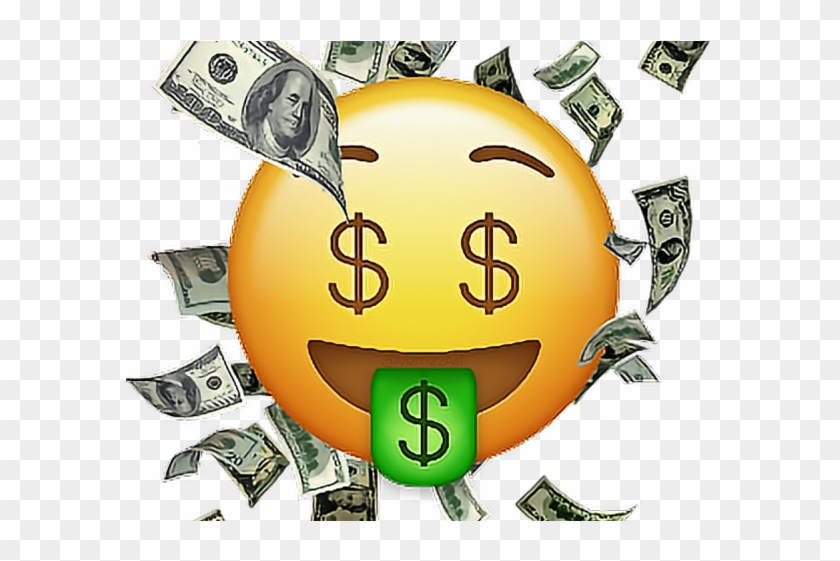 Cash Clipart Pile Money - Money Face Emoji Png Transparent Png #2954614