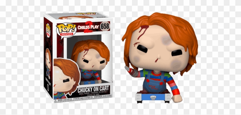funko pop chucky on cart