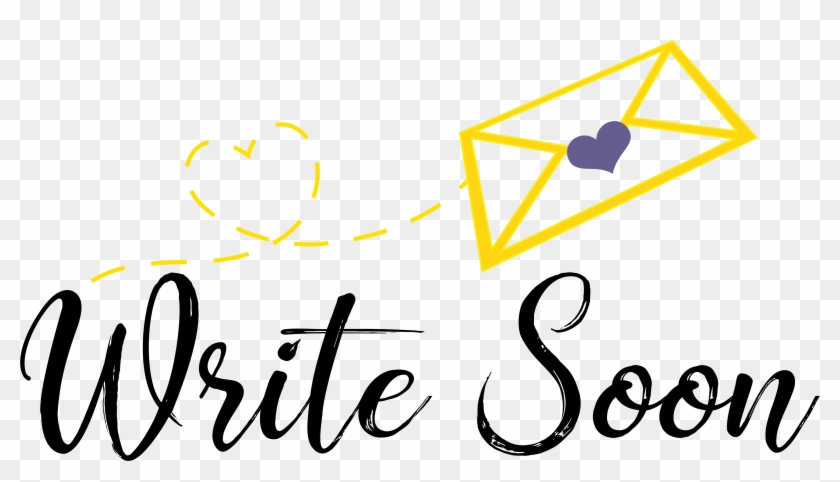 Write Soon A Story In Letters, Only On Patreon Clipart #2955287