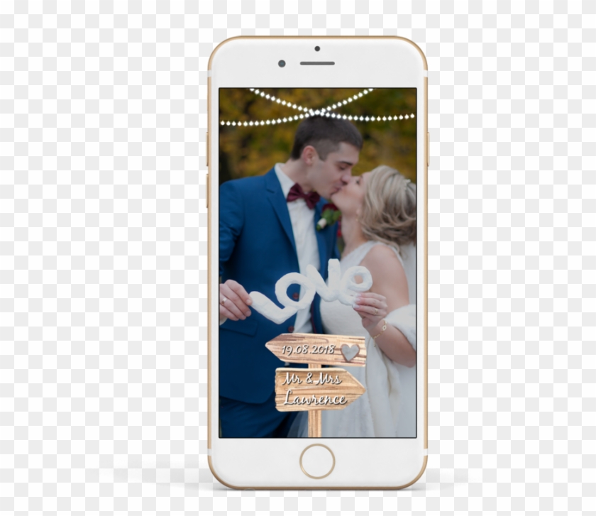 Wooden Signpost With Fairy Lights , Png Download - Wedding Clipart #2955353