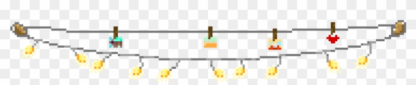 Fairy Lights - Orange Clipart #2955387