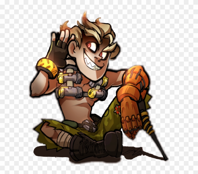 Junkrat Sticker - Overwatch Junkrat Cool Fanart Clipart