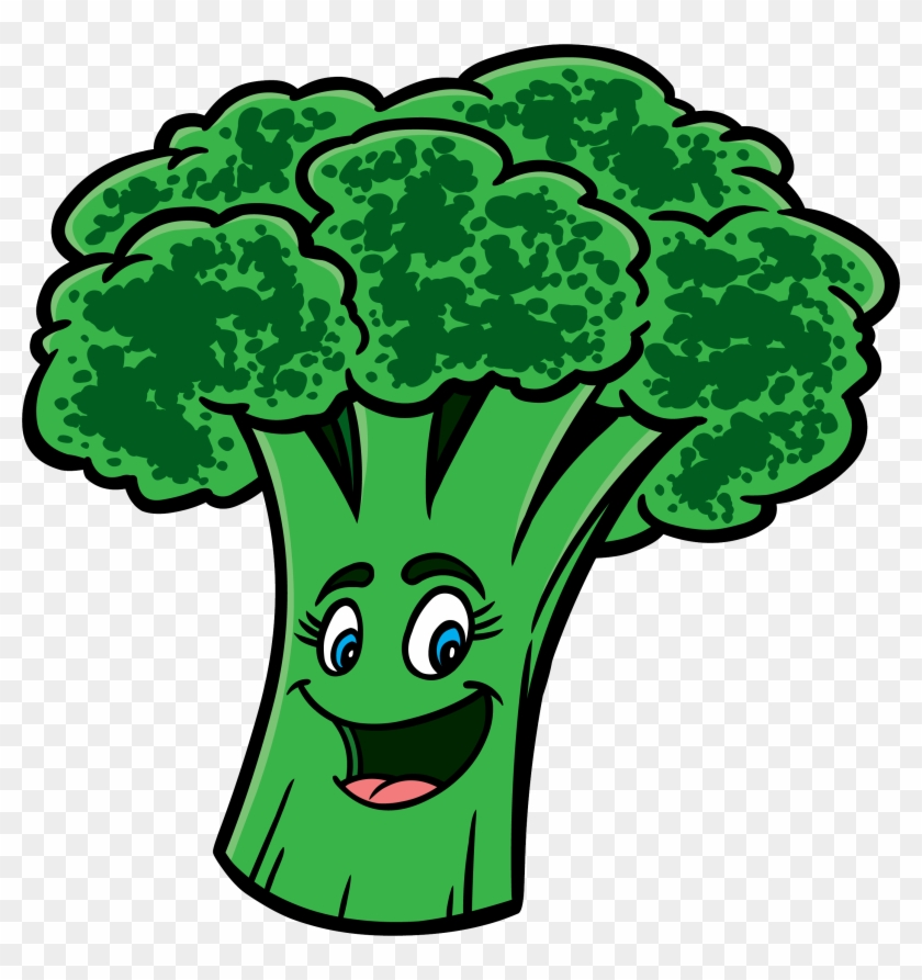 Broccoli Cartoon Clipart #2955877