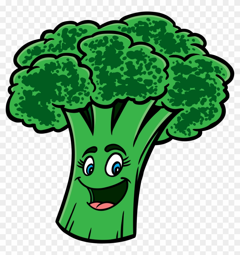 Broccoli Cartoon Clipart