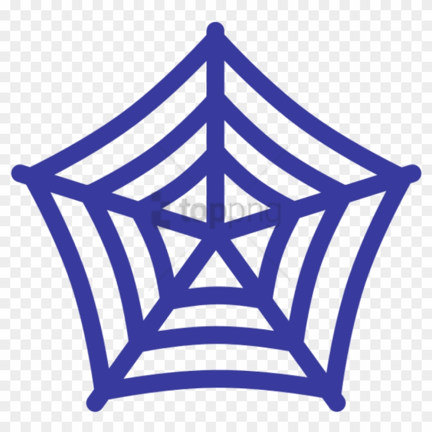 Free Png U 1 F 578 Spiderweb - High Resolution Spider Web Clipart #2955992