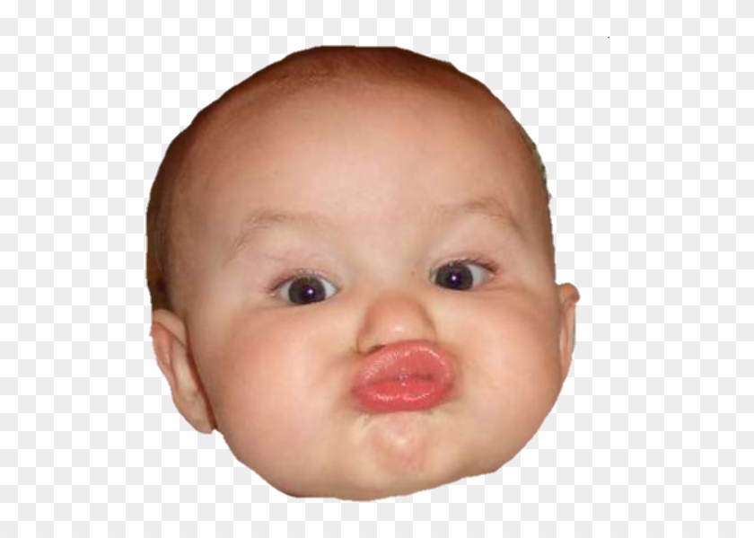 #ftefunnyfaces #funnyfaces #funny #face #baby #duckface - Funny Baby Face Png Clipart #2956193