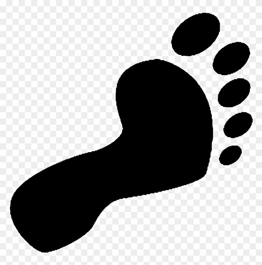 Footprint Emblem Bo - Illustration Clipart #2956249