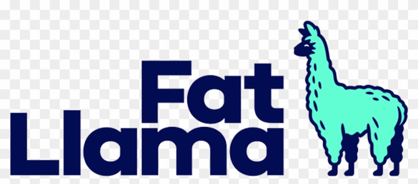 4120c5 - Fat Llama Logo Clipart #2956293
