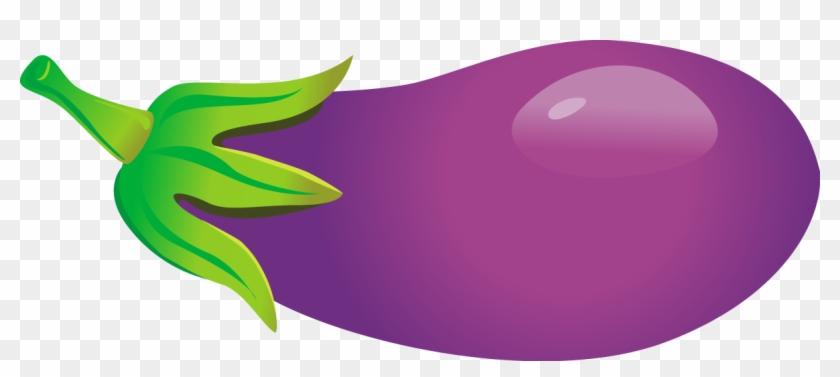 Eggplant Clip Art - Eggplant Vector Png Transparent Png #2956736
