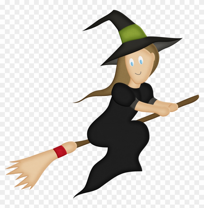 Witchs Broom Boszorkxe1ny Magic - 巫婆 騎 掃把 Clipart #2956835