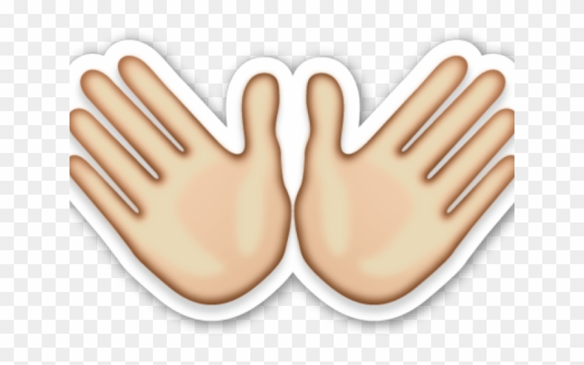 Hand Emoji Clipart Transparent Background Png Transparent - Waving Hand Emoji Png