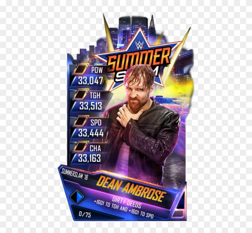 Wwe Supercard Summerslam 18 Cards Clipart