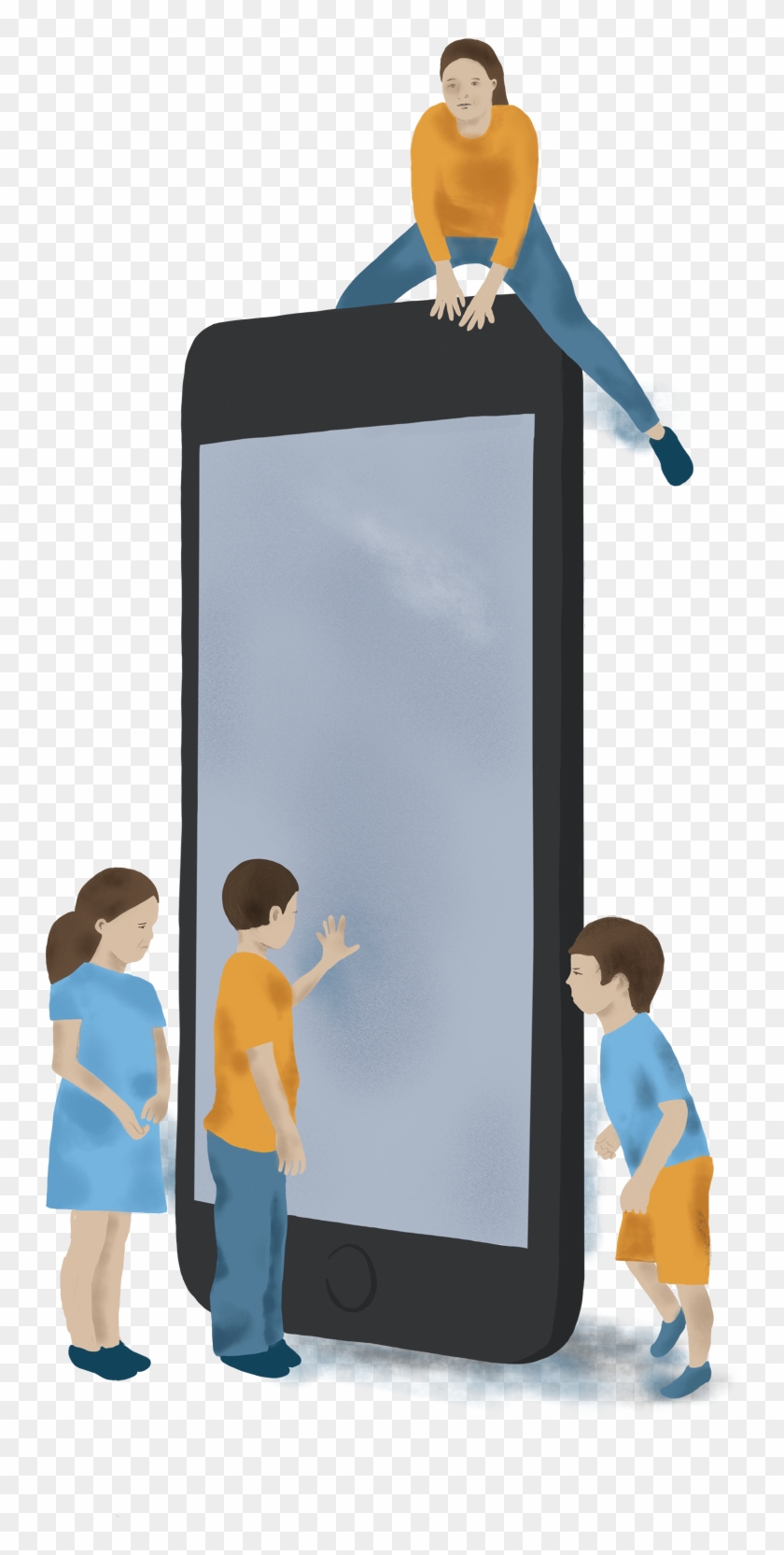 Various Editorial Illustration, Morgenbladet - Child Clipart