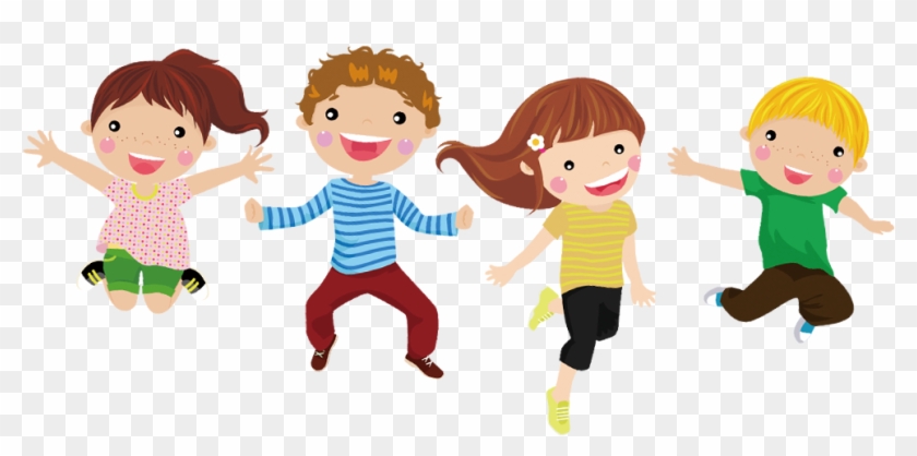 Child Illustration Jump Transprent - Kids Cartoon Png Clipart #2957239