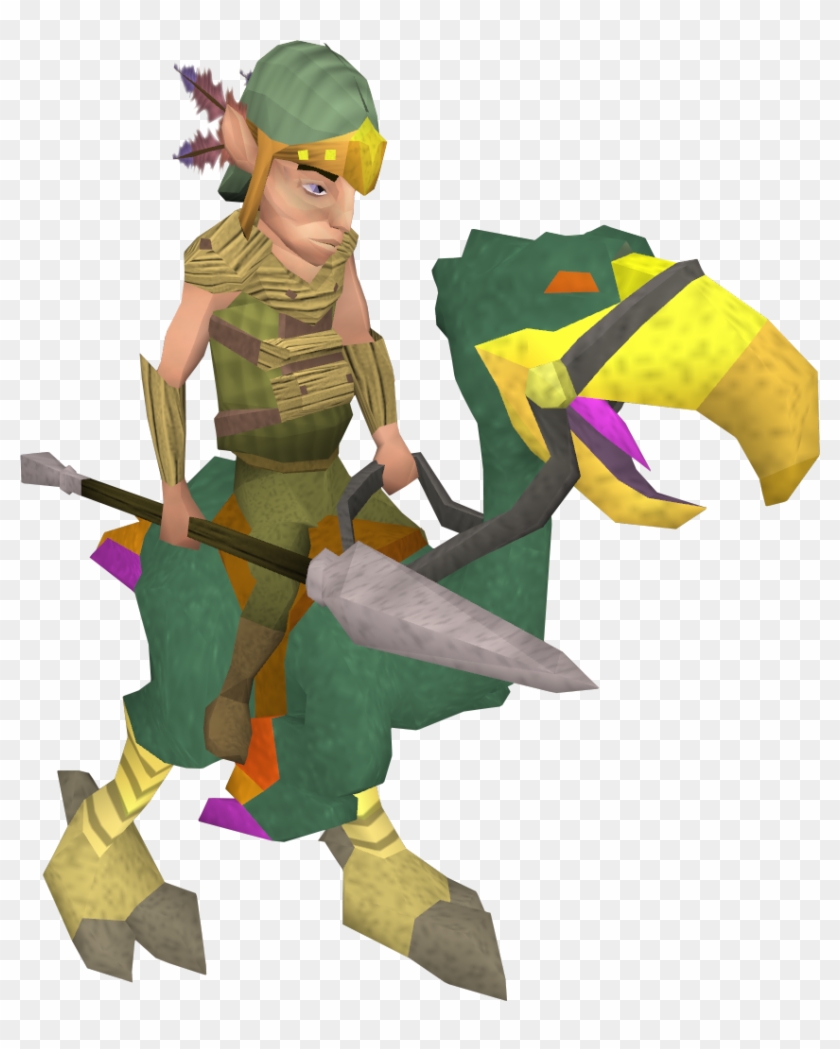 Mounted Terrorbird Clipart