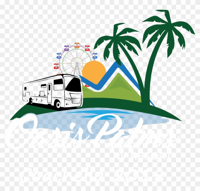Coachella Camping At Oasis Palms Rv Resort - Pool And Spa Logo Clipart #2957475