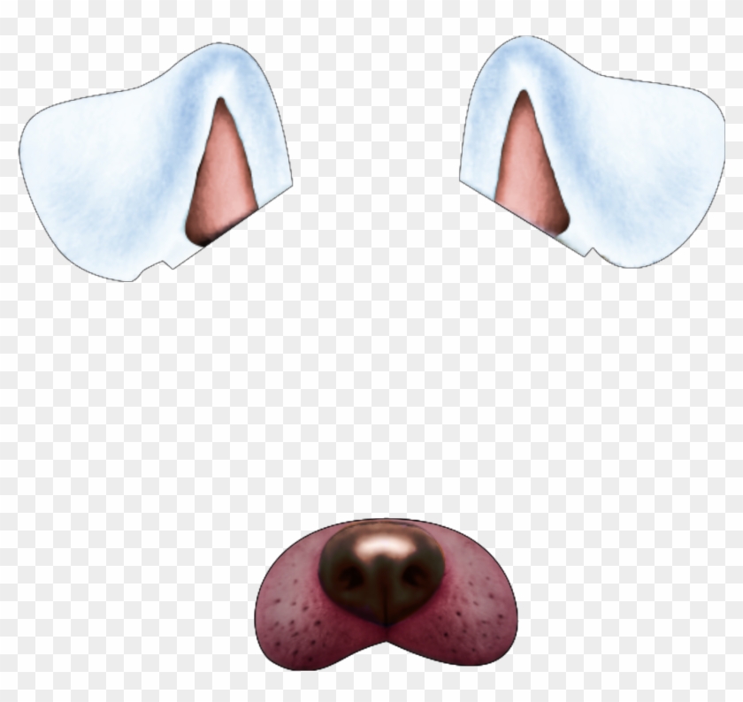 Memezasf White Eyes Mask Dog Ears Dogears Face Head - Tongue Clipart