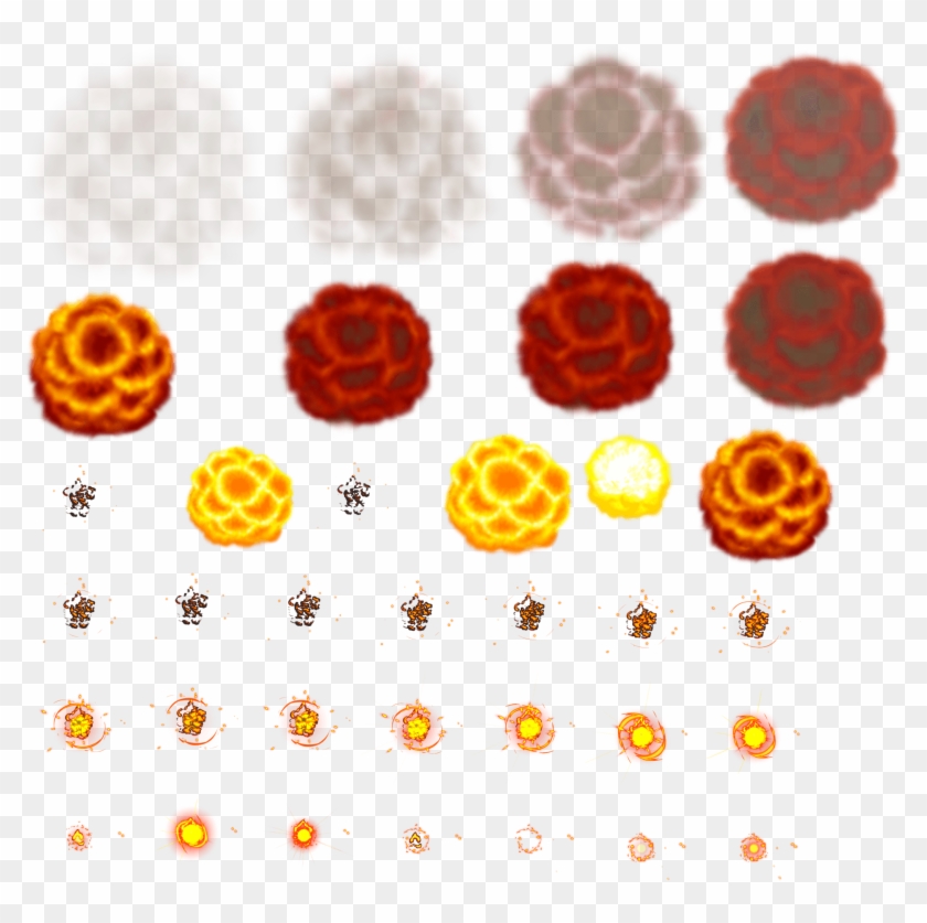 Explosion-sheet0 - Common Zinnia Clipart #2957520