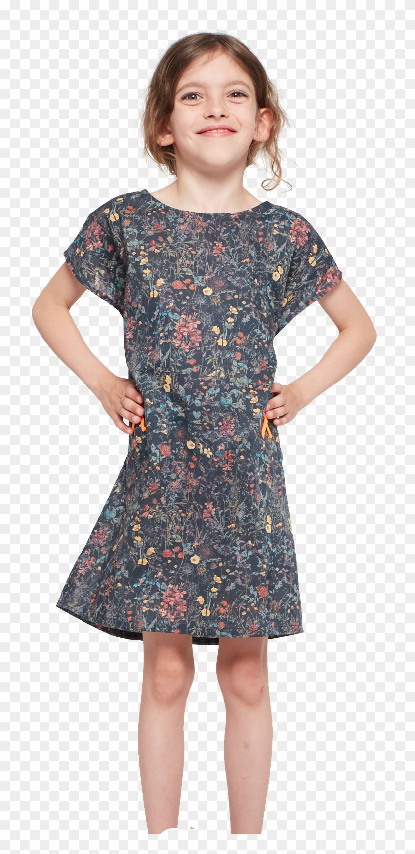 Leoca Paris Plume Dress - Girl Clipart
