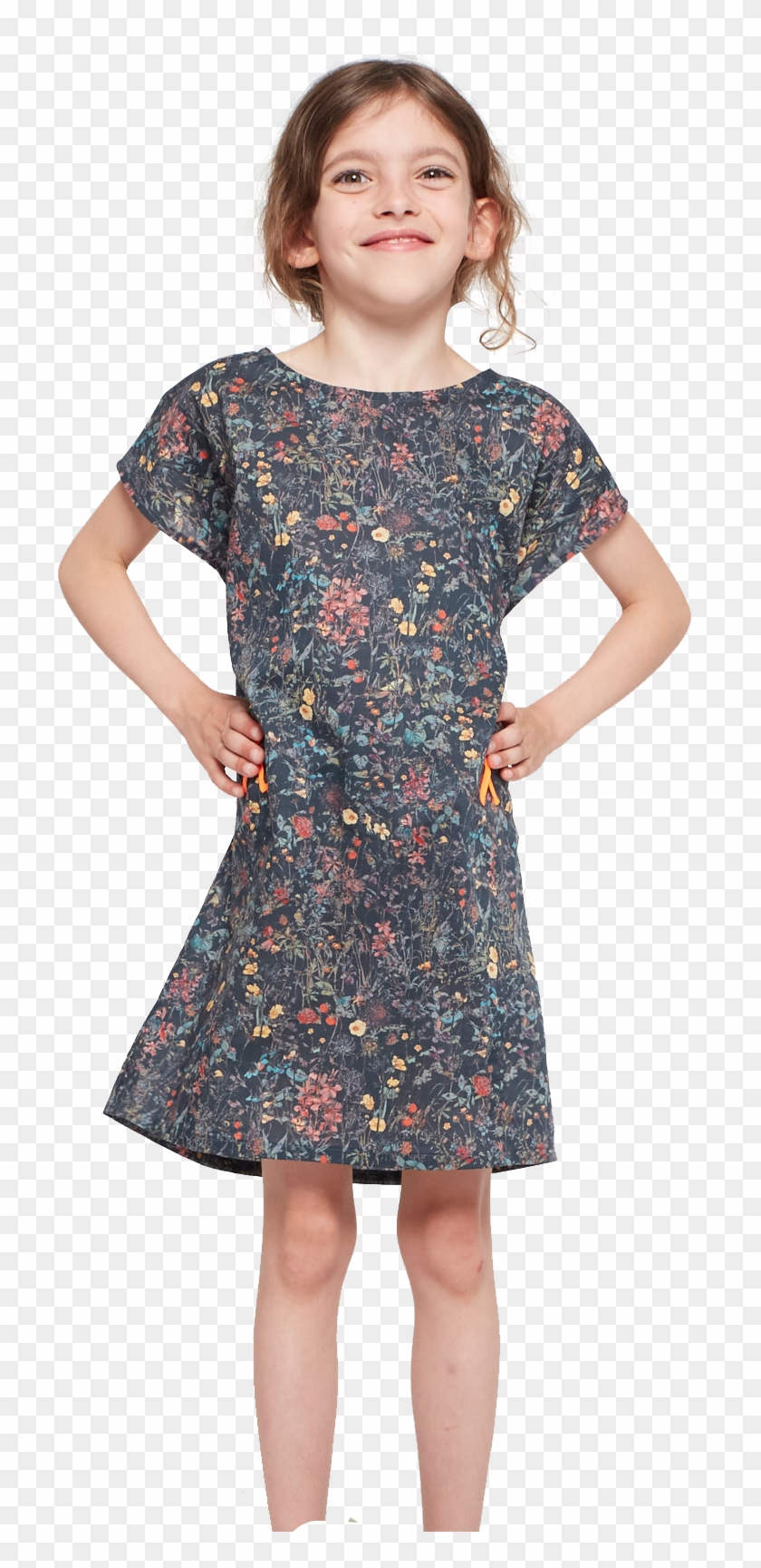 Leoca Paris Plume Dress - Girl Clipart #2957649