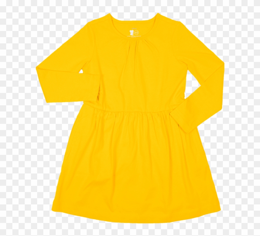 Child Wearing The Long Sleeve Dress In Kids Size 12 - Shirt Clipart #2957698