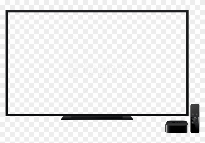 Free Png Download Lcd Television Png Images Background - Led Tv Frame Png Clipart